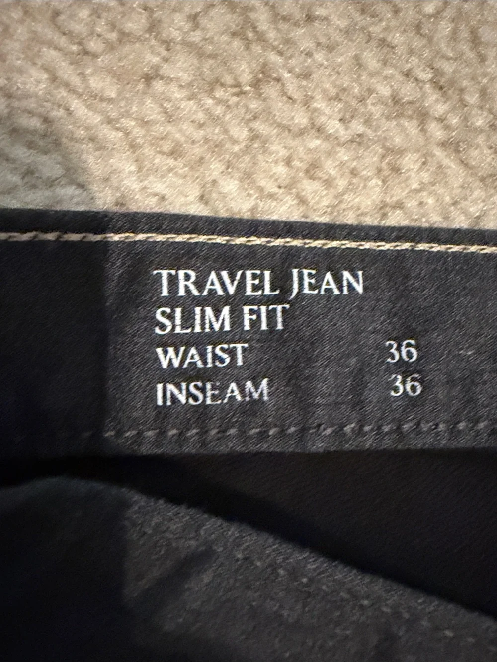 Banana Republic Slim Straight Travel Dark Grey Jeans